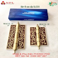 Bản lề thau Slock