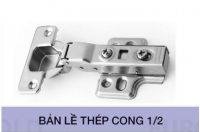 Bản lề thép cong 1/2 W02