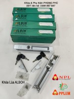 Khóa Lùa ALBOH Inox